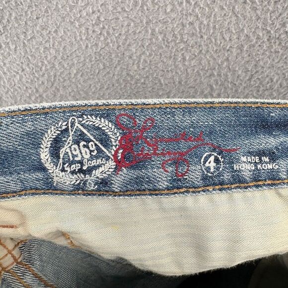 GAP 1969 jeans buckle back vintage size 4 made in Hong Kong limited edition y2k - Picture 11 of 15